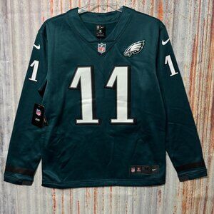 NFL Carson Wentz Philadelphia Eagles NIKE Therma Long Sleeve Jersey M